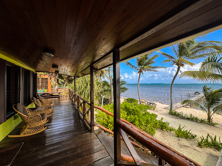 The Iguana House Belize Main House Entrance